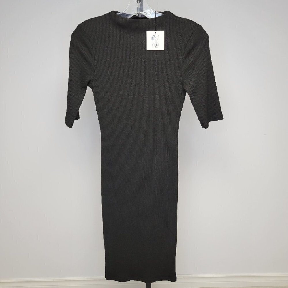 Revamped Ribbed Midi Dress